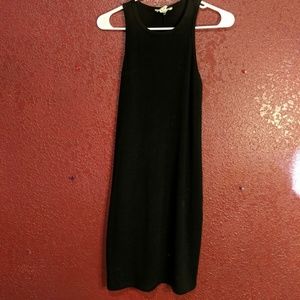 Black mini bodycon dress